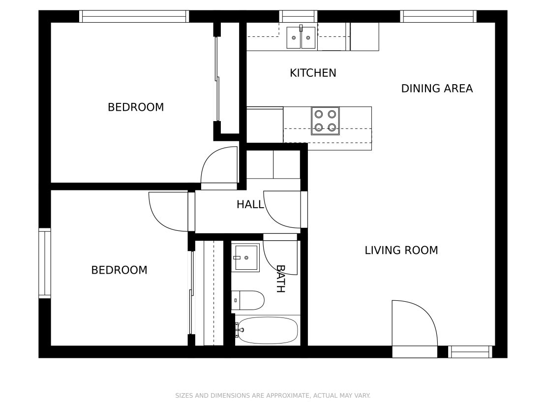 1318 Amthyst Unit F floor plan 1318 Amthyst Unit F floor plan